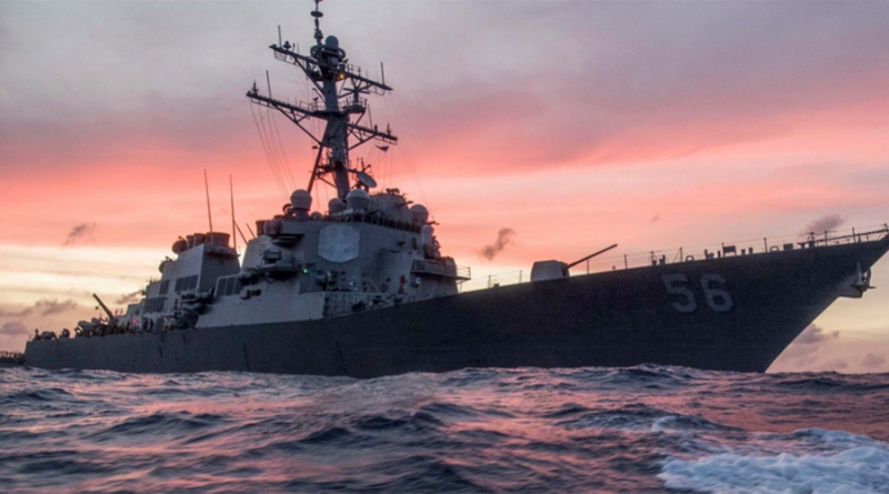 USS John S. McCain distrugîtor navă americană