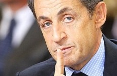 Nicolas Sarkozy on visit in Bordeaux