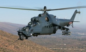 Mi24 elicopter