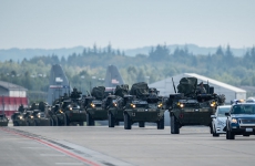 U.S._Army_Stryker_armored_vehicles_convoy_during_operations_in_support_of_Steadfast_Javelin_II_at_Ramstein_Air_Base,_Germany,_Sept_140903-F-YC884-208