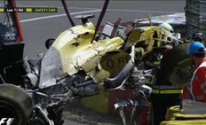accident Formula 1