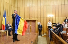 Klaus Iohannis tricolor