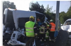 accident belgia microbuz romani