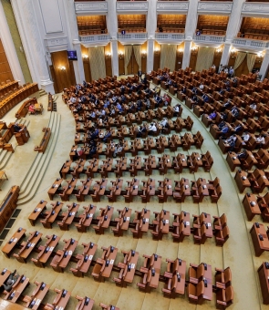 Camera Deputatilor Parlament gol