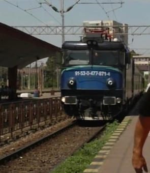 tren gară
