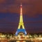 turnul eiffel steag romanesc romania franta