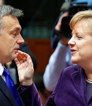 Angela Merkel Viktor Orban