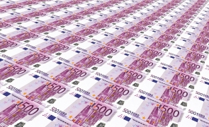 euro hartii 500 euro tiparnita