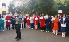 proteste spital Sibiu