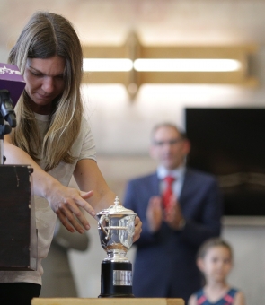 Simona Halep sosire
