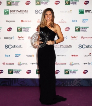 Simona Halep rochie