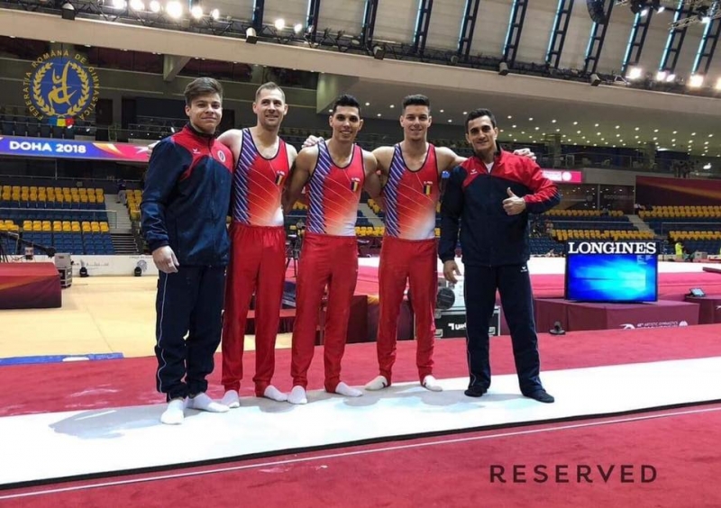 Romanias Mens Gymnastics Team Finishes 21st In Doha Andrei Muresan