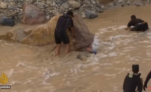 Iordania, inundații