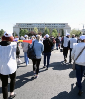 protest sanatate guvern