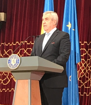 Călin popescu Tăriceanu / calin popescu tariceanu, Consiliul UE, ceremonie (1)