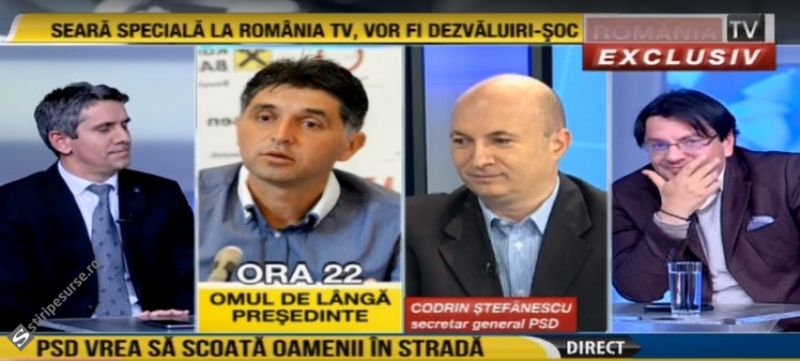 Scandal At Romania Tv Psn S Codrin Stefănescu And Pnl S Ionel