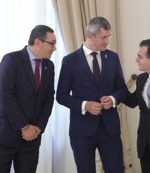 Ceremonie Pact Cotroceni Ponta Tomac Orban Iohannis Barna