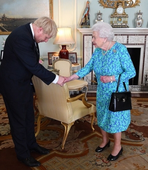 Boris Johnson regina
