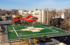 elicopter heliport spitalul universitar bucuresti