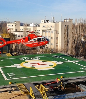 elicopter heliport spitalul universitar bucuresti
