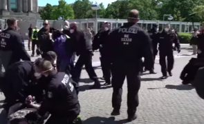 proteste arestari politisti germania