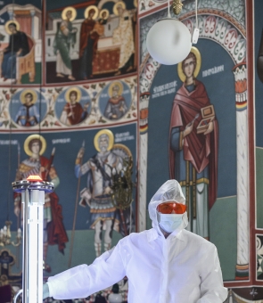 Inquam dezinfectare biserica