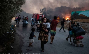 Moria incendii migranti
