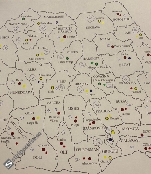 harta consilii județene