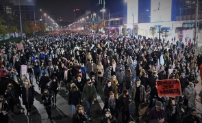 Varșovia, protest, avort