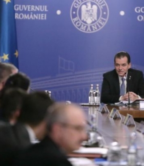 sedinta de guvern Orban