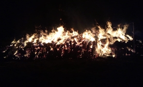 Incendiu, Cluj, furaje