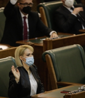 Senat plen Gabriela Firea