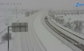 zapada autostrada Spania