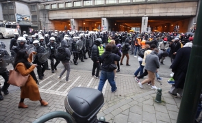 proteste Belgia