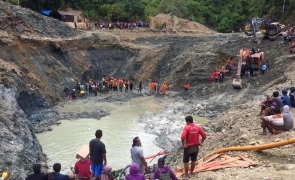 Indonezia alunecare de teren sit minier
