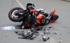 motocicleta accident