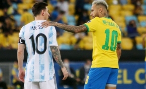 neymar messi brazilia argentina