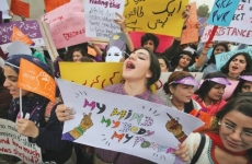 protest pakistan feministe