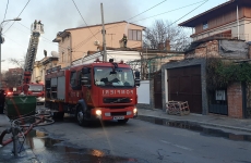 incendiu casă Bucuresti