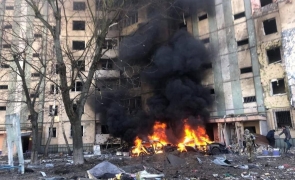 bloc bombardat kiev