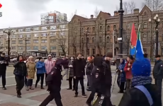 Habarovsk protest rusia