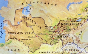 Uzbekistan Kargastan Tadjikistan Turkmenistan