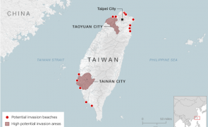 Taiwan China invazie