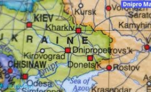 Dnepropetrovsk Ucraina harta
