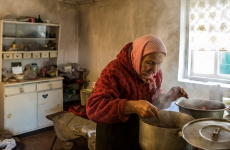 borș ucrainean batran bunica gatit mancare