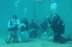 Nuntă subacvatică