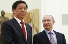 Li Zhanshu Vladimir Putin